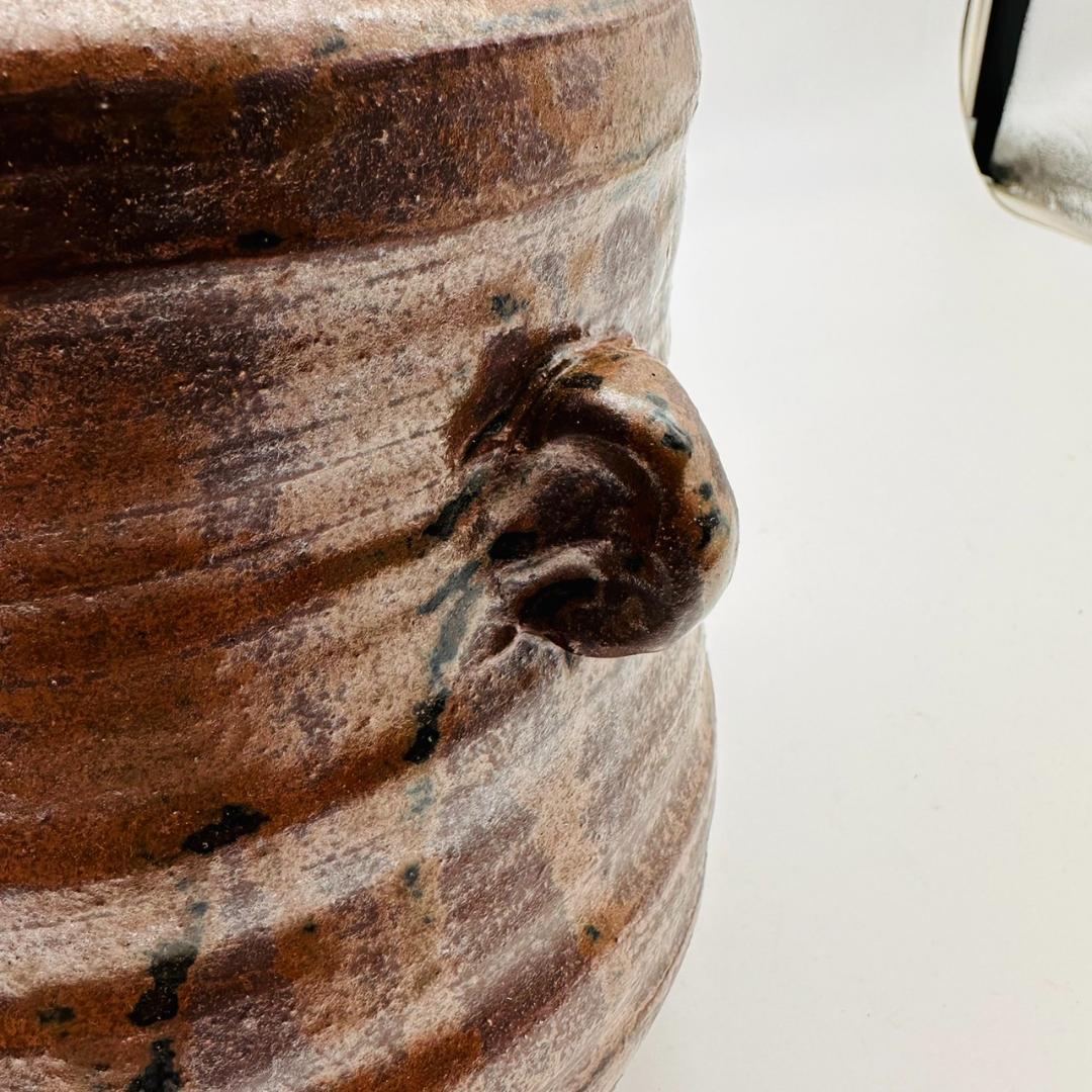 T　在銘　備前焼　耳付水差　陶芸　茶道具　茶器　焼物