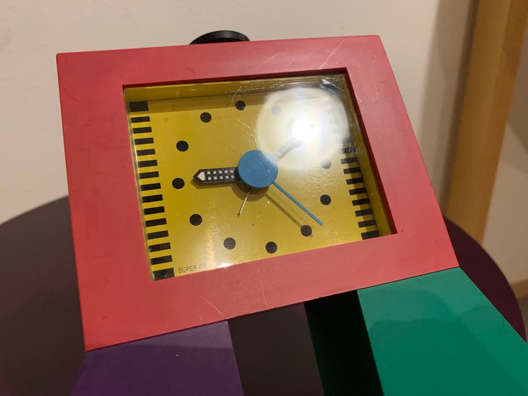 三原昌平 ワキタハイテクス スーパープレゼント 置き時計 ソットサス