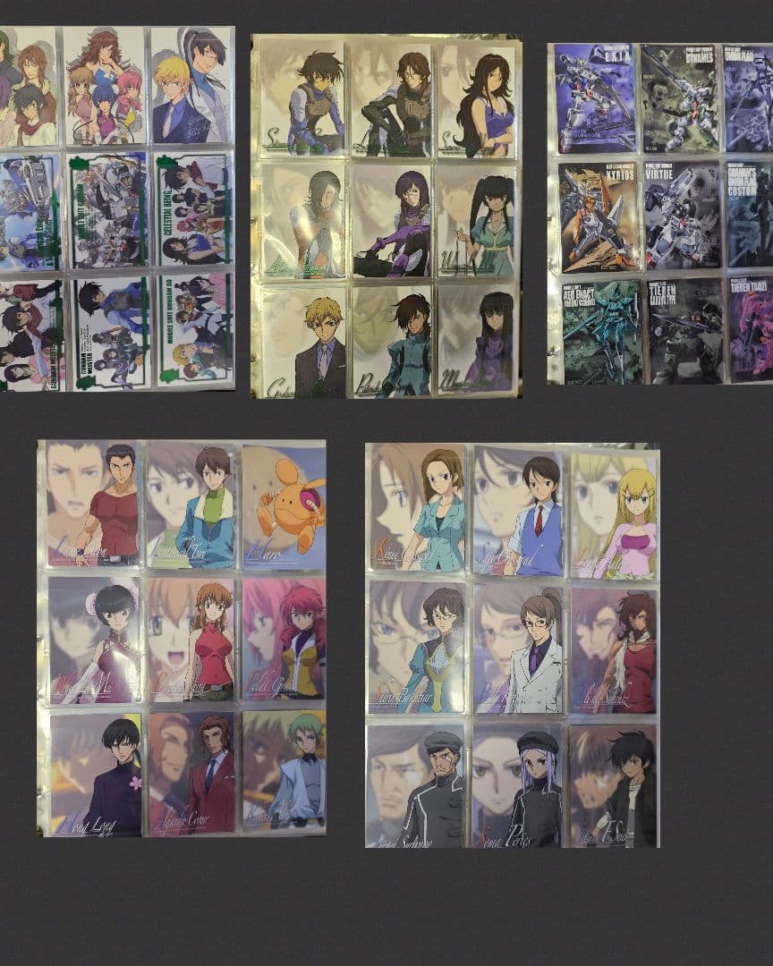 ガンダム00 　トレーディングカード　マイスターワークス　300枚以上