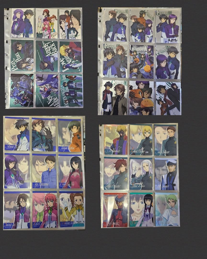 ガンダム00 　トレーディングカード　マイスターワークス　300枚以上