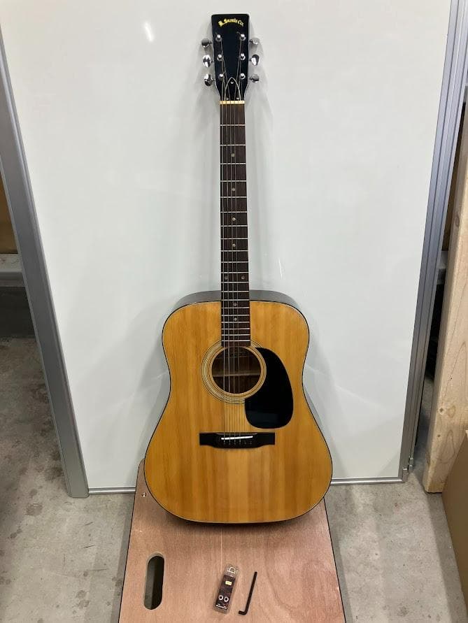 希少　美品　木曽鈴木　W-130　ジャパンヴィンテージ　アコースティックギター