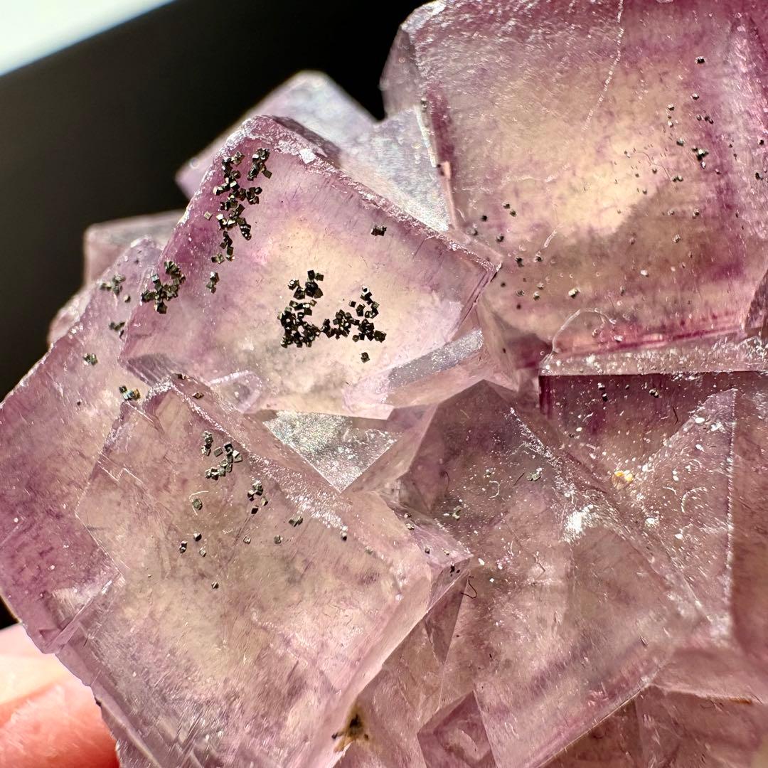 509 中国 ヤオガンシャン産 ウィンドウフローライト 満点星フローライト