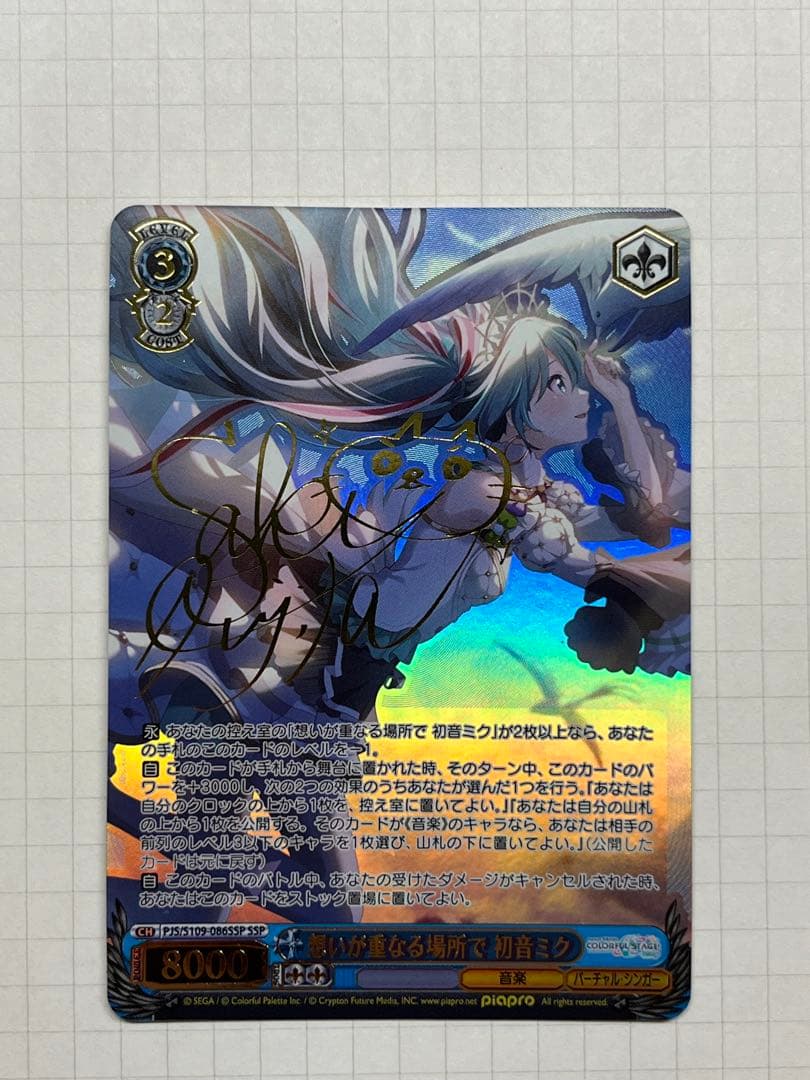 想いが重なる場所で　初音ミク　SSP