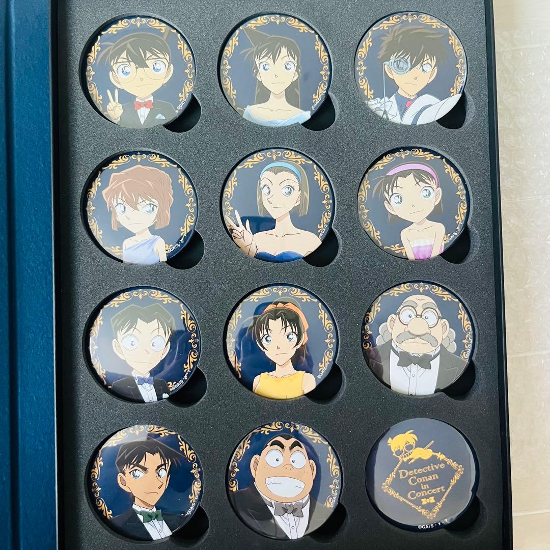 コナンコンサート 2019 S席 特典 缶バッジ バッグ LED ブレスレット