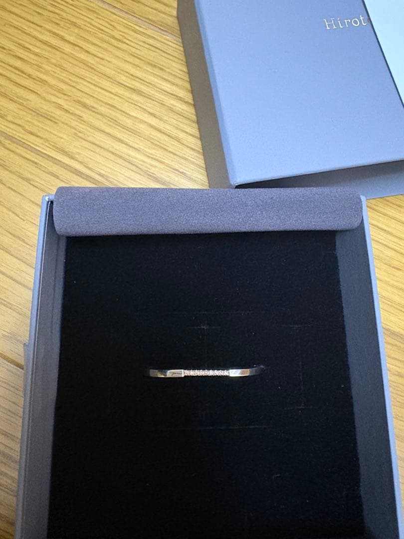 ヒロタカ　ALL ABOUT BASICS ダブル フィンガー リング　新品