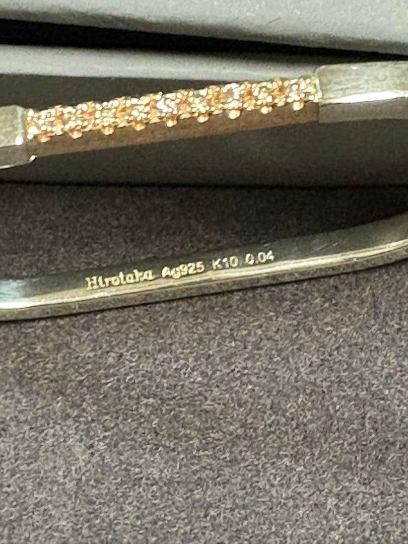 ヒロタカ　ALL ABOUT BASICS ダブル フィンガー リング　新品