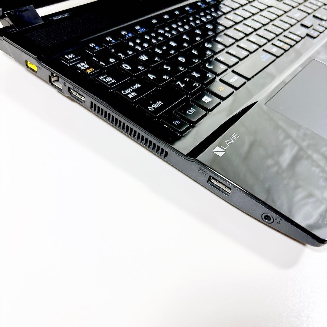 快適SSD✨メモリ8GB フルHD カメラ 第7世代 ノートパソコン NEC