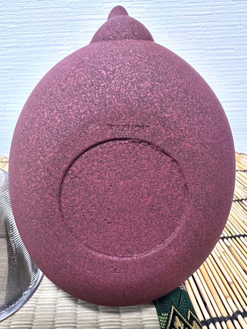 菊地保寿堂　奥山清行デザイン　ティーポット ふくＳ　南部鉄瓶　南部鉄器