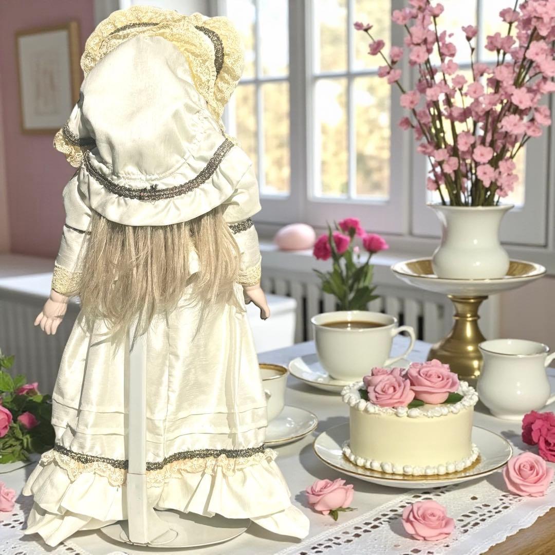 焼きみかん ウエディング ビスクドール ジュモー 幸せを運ぶ人形