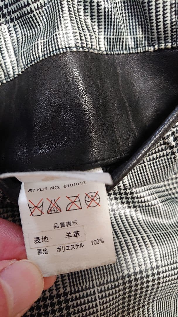 Avirex シングルライダースジャケット XL ブラック