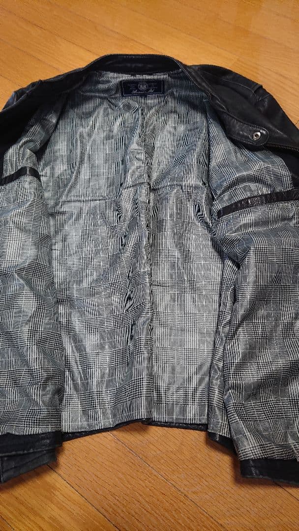 Avirex シングルライダースジャケット XL ブラック