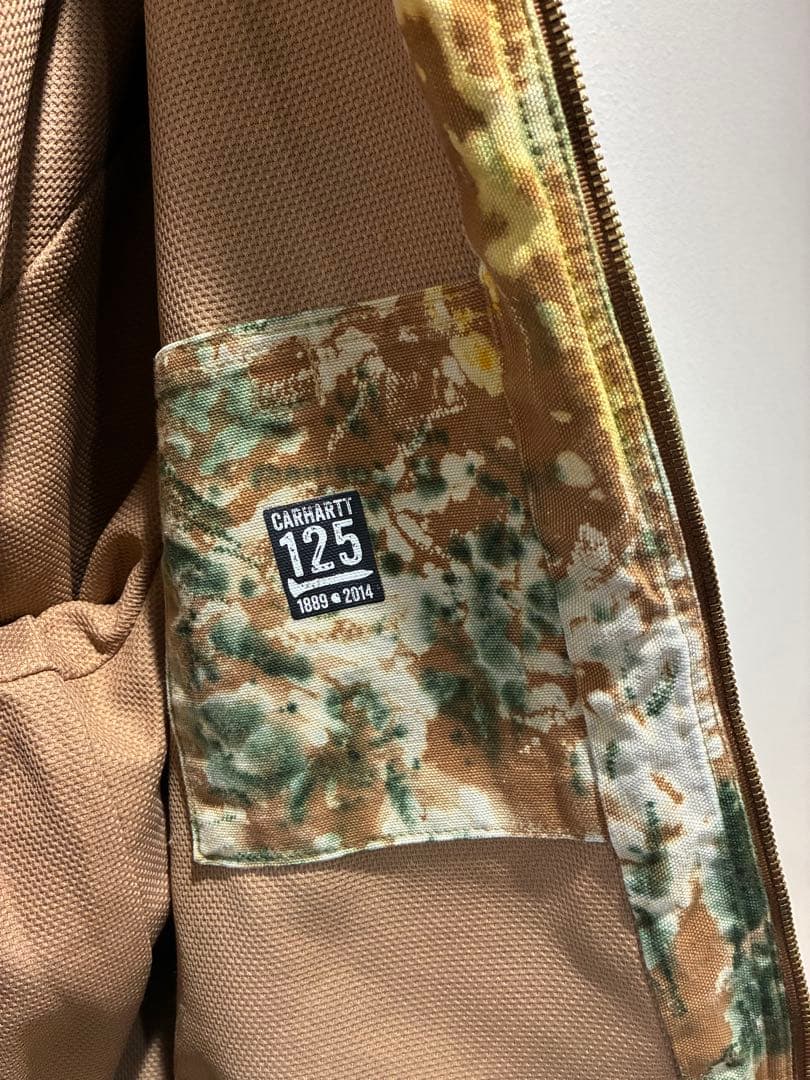 Carhartt アクティブジャケット　タイダイ　カーハート duck