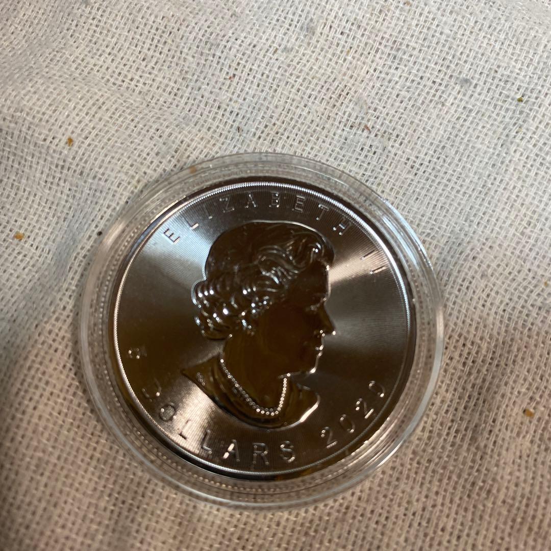 2020年 メープル銀貨　1オンス
