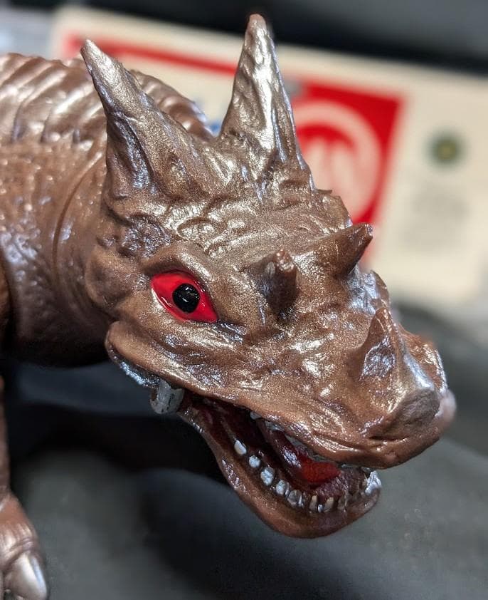 パゴス四足歩行版・ネロンガ（マルサン）ソフビフィギュア２体セット