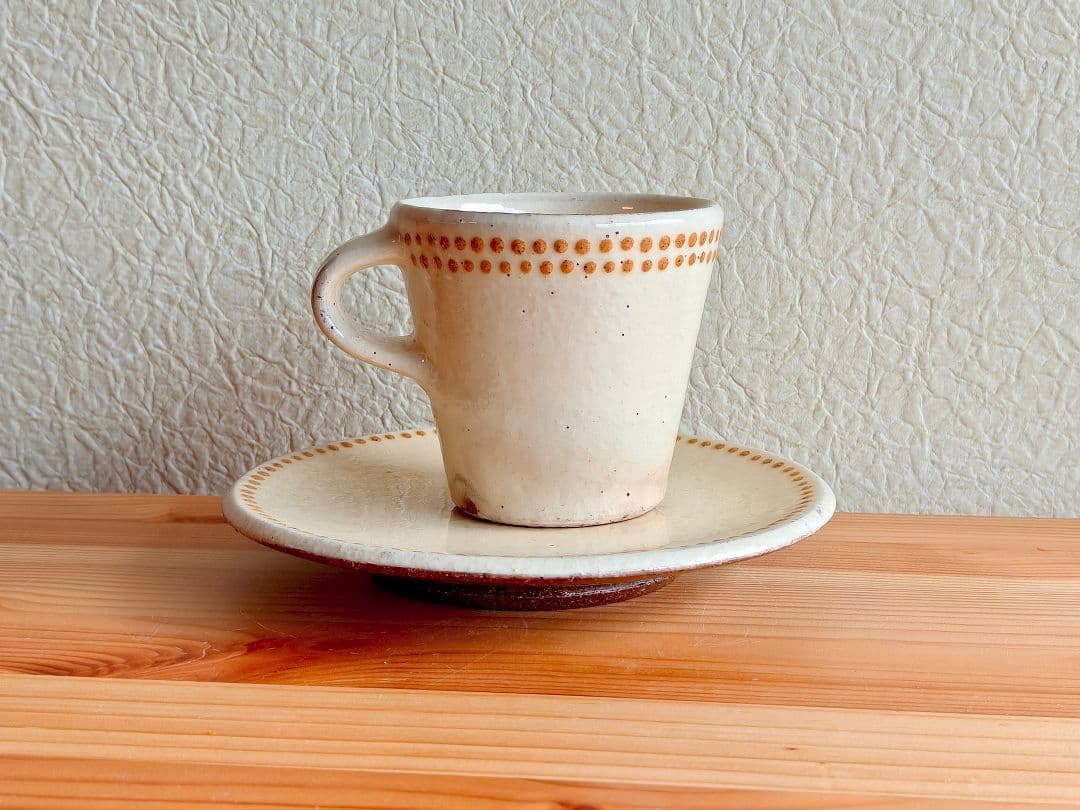 舩木研兒 コーヒー碗皿 カップ&ソーサー　船木　研児　②