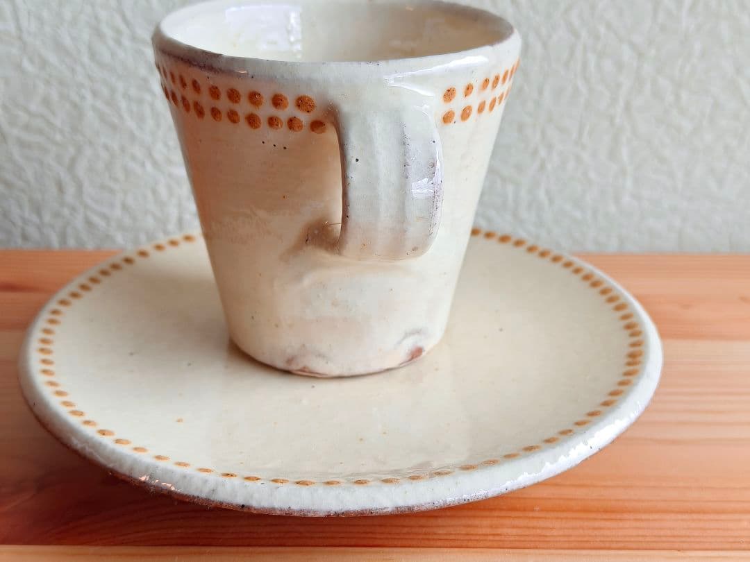 舩木研兒 コーヒー碗皿 カップ&ソーサー　船木　研児　②