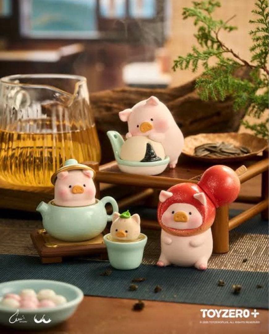 シローページ　Lulu子豚　luテーブル中華　8体ランダム　未開封箱