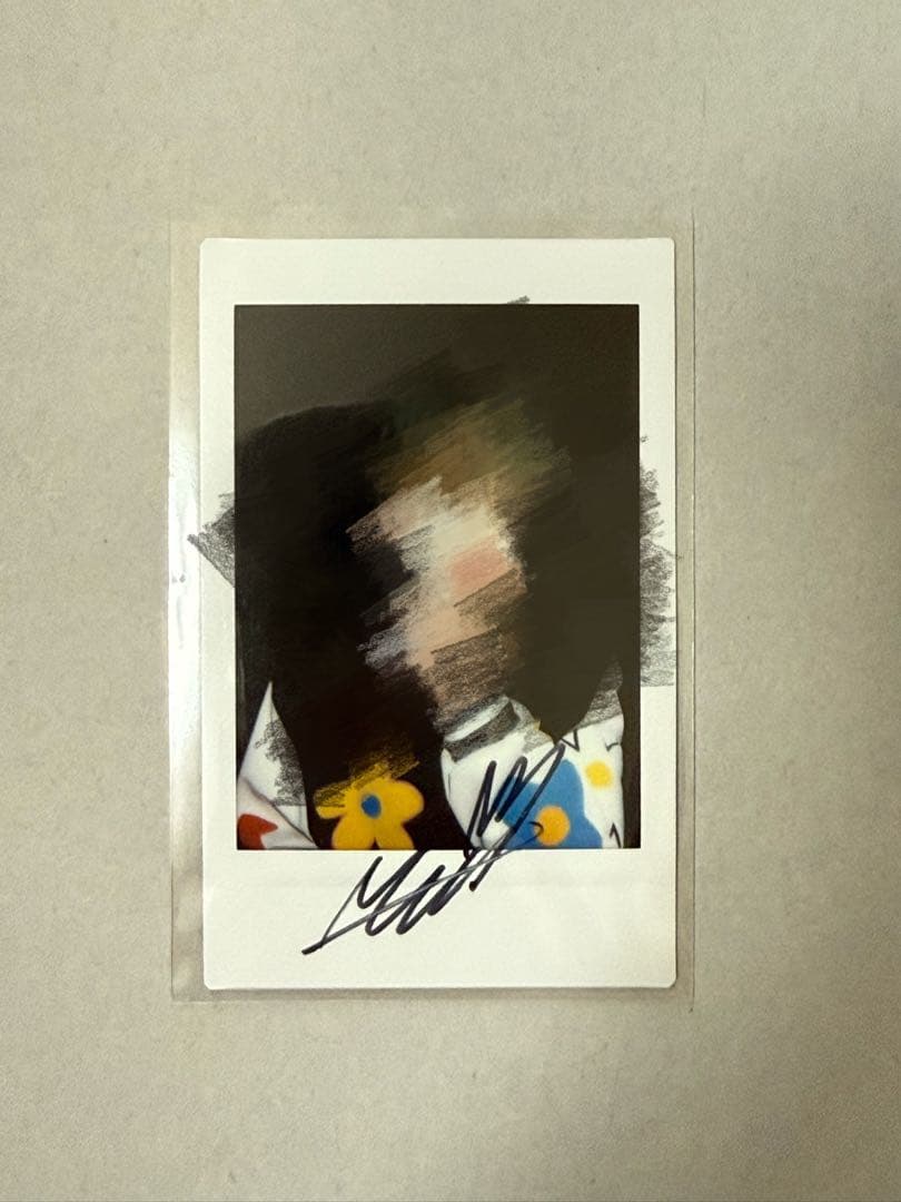 メテュ　ZB1 直筆サイン入りポラロイド　チェキ　サインポラ　ゼベワン