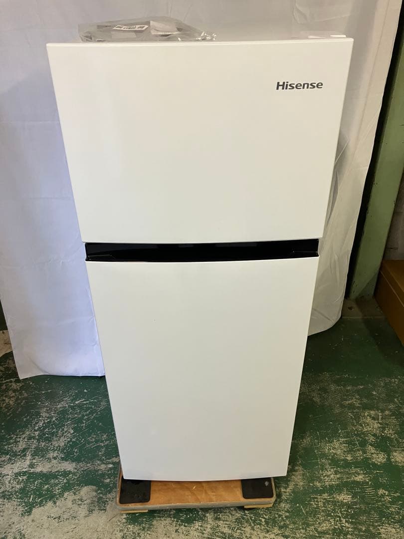 10h59 Hisense 120L 冷凍冷蔵庫 HR-B12E2W 2023年