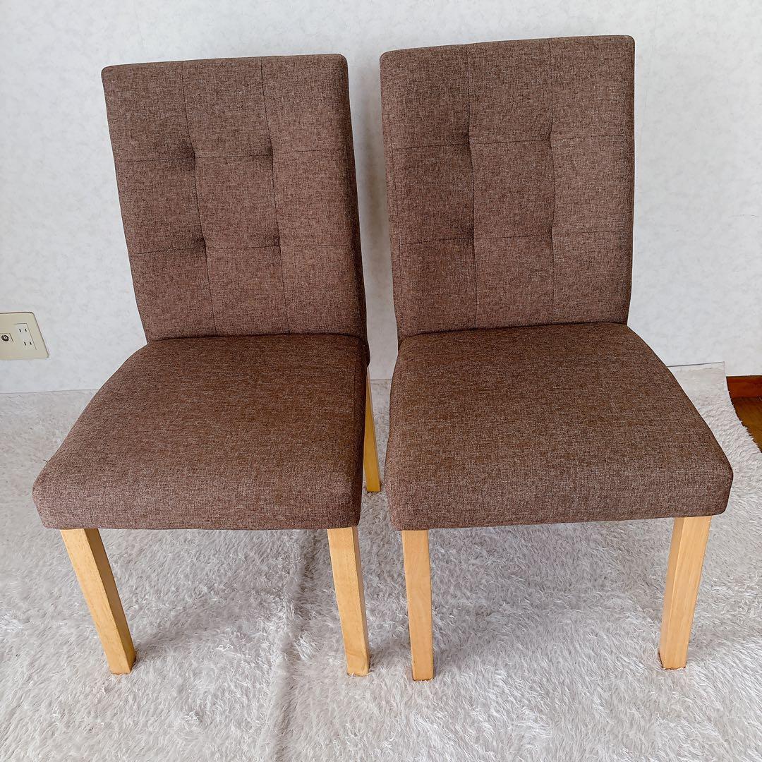 jbinmelow様リクエスト品 2脚セット】ハイバック チェア ダイニングチェ
