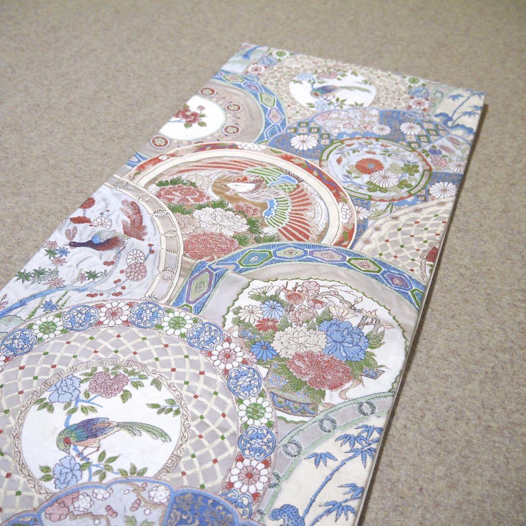 ☆☆☆！早い者勝ち！！ 正絹 中古 西陣織 仕立て上がり袋帯☆147