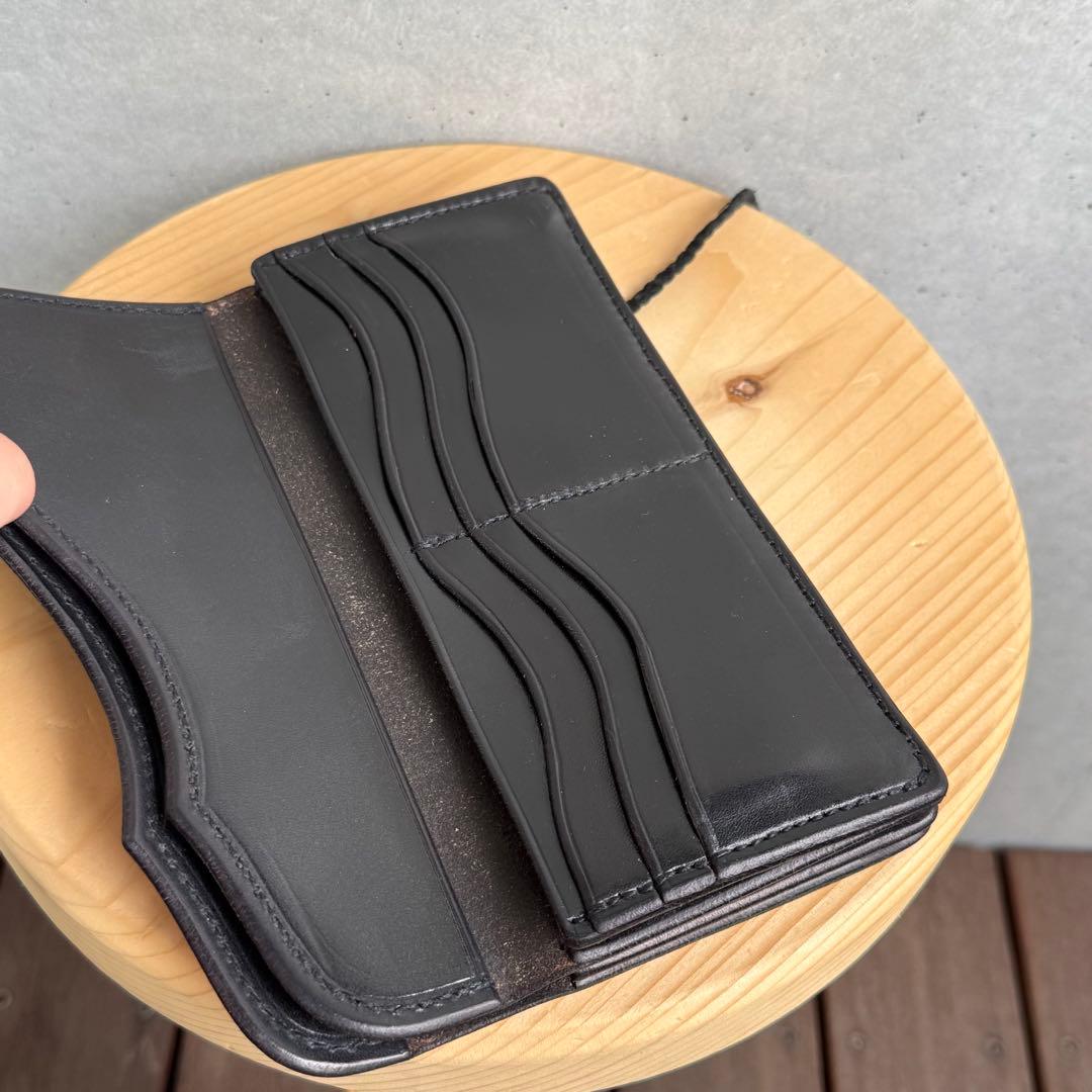 Mt.hill マウントヒル レザー 牛革 財布 黒 新品 未使用