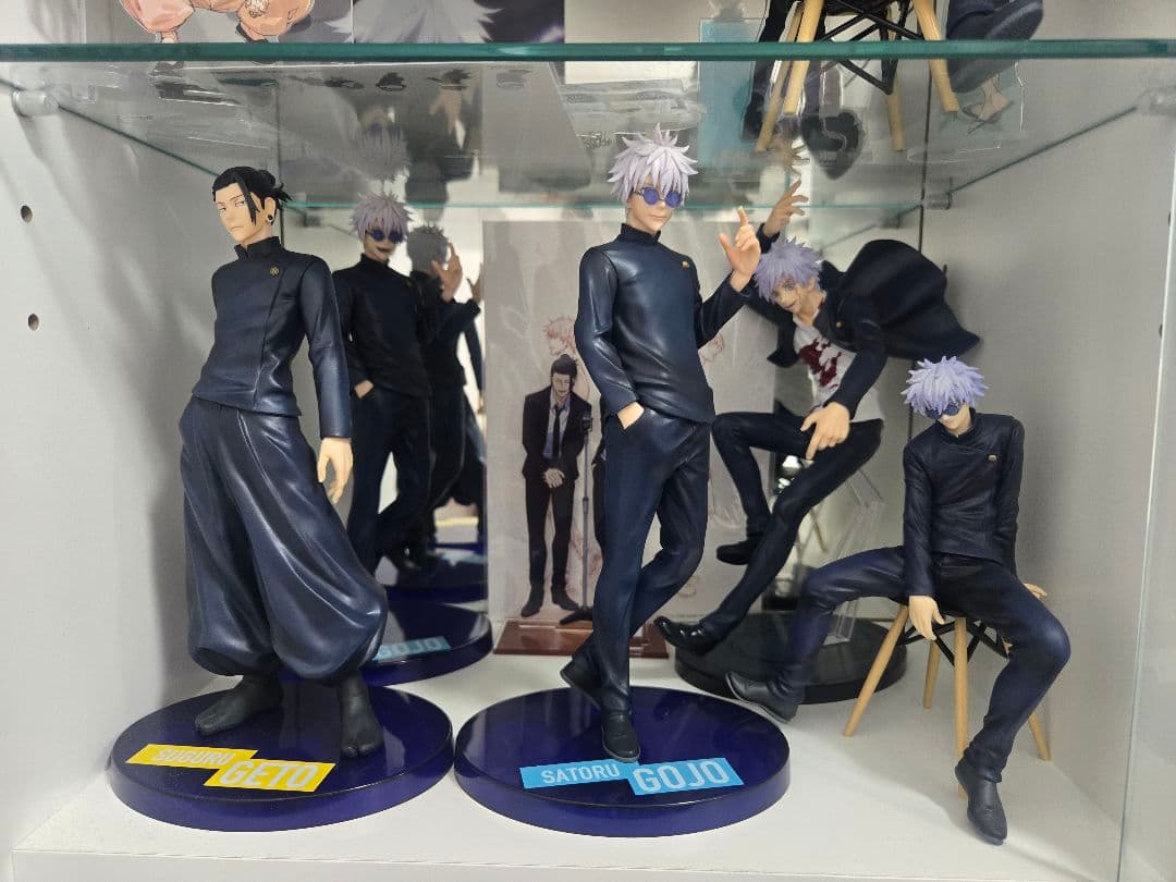 呪術廻戦　五条悟　フィギュア&アクスタ他セット　懐玉・玉折・渋谷事変、死滅回遊