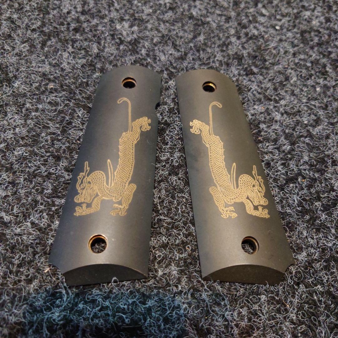 プライム コルト ガバメント ドラゴン グリップ 真鍮製 m1911 prime