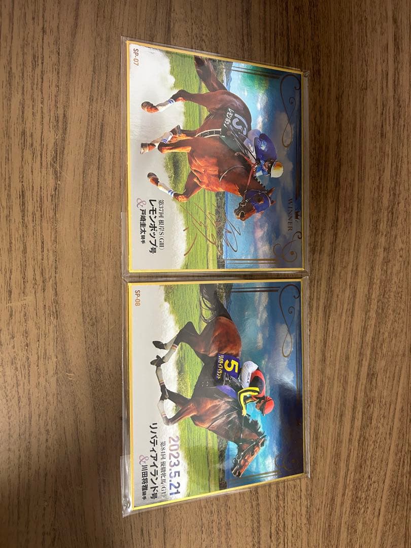 競馬色紙セット