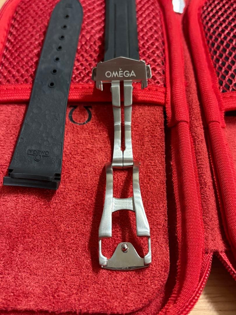 OMEGA speedmaster ラバーベルト