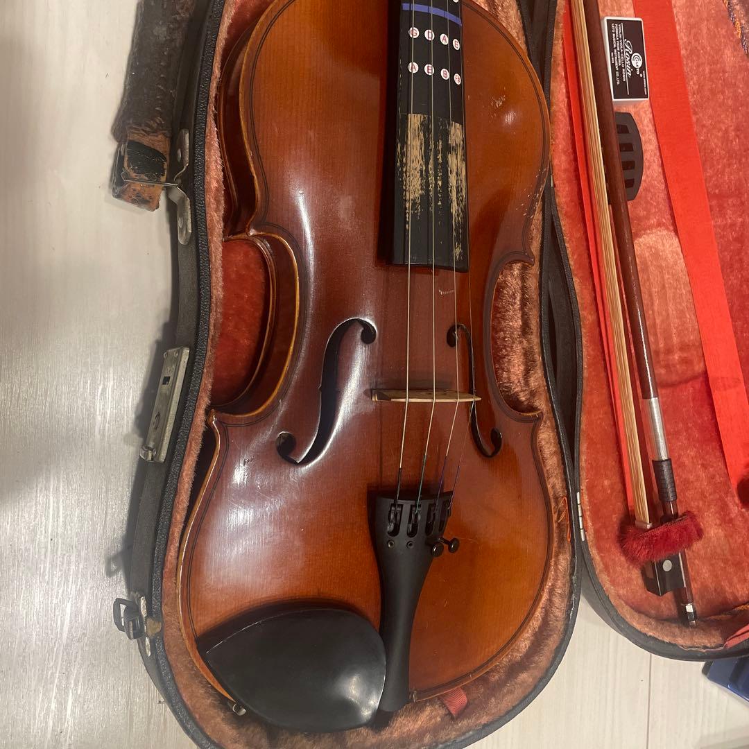 スズキ 4/4 バイオリン 本体(ケース付き)
