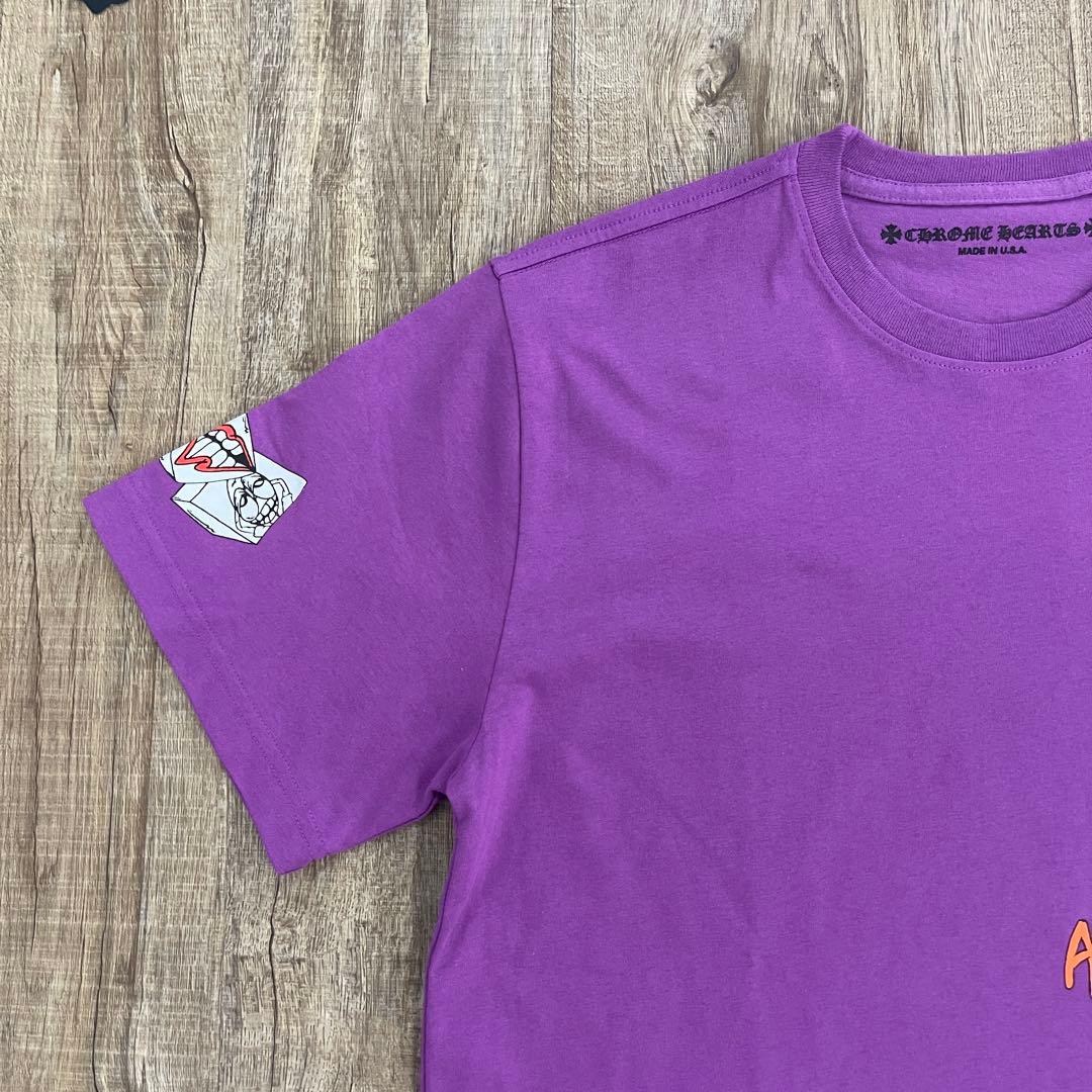 【年末セール】31日まで 新品未使用 クロムハーツ マッティボーイtシャツ紫XL