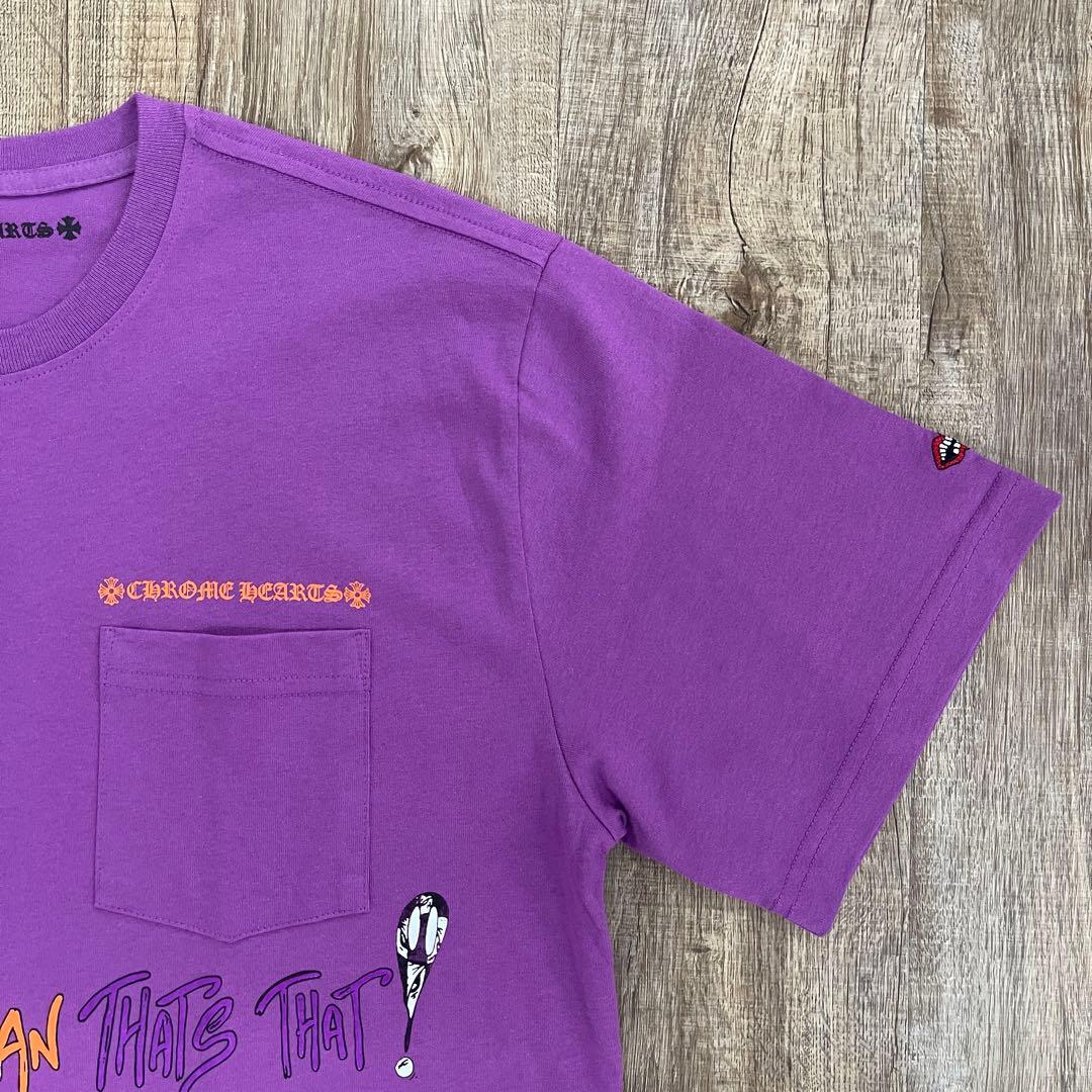 【年末セール】31日まで 新品未使用 クロムハーツ マッティボーイtシャツ紫XL