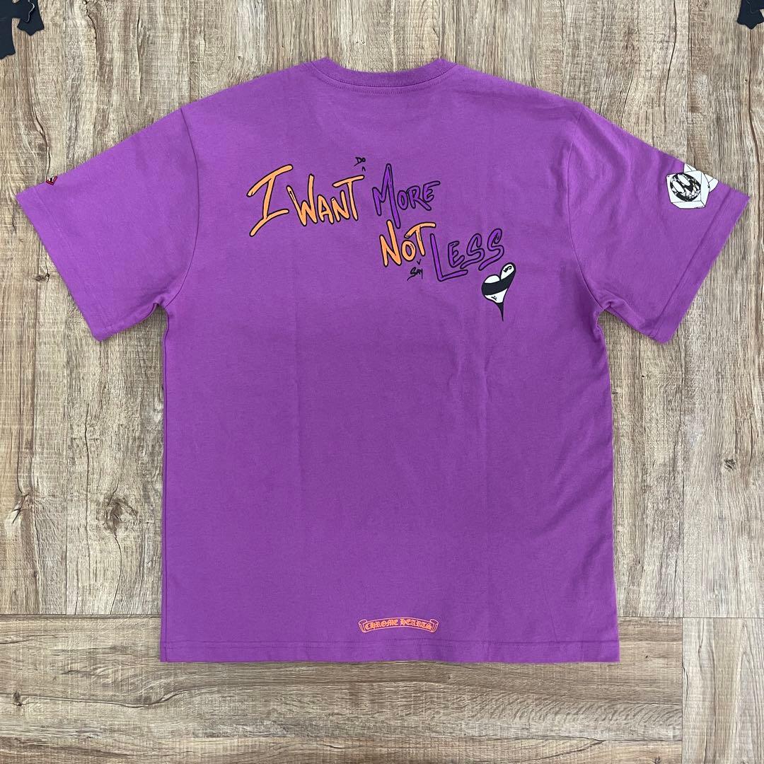 【年末セール】31日まで 新品未使用 クロムハーツ マッティボーイtシャツ紫XL