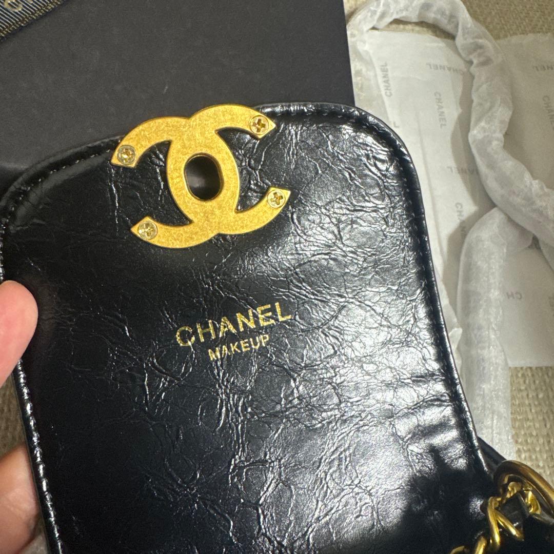 非売品 シャネル ノベルティ スマホポーチ ミニバッグ 斜め掛け