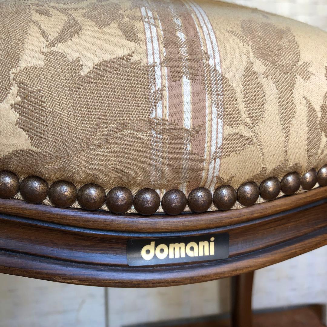 あ1 domani ドマーニ 椅子 カリモク ルイ15世 猫脚 アンティーク2脚