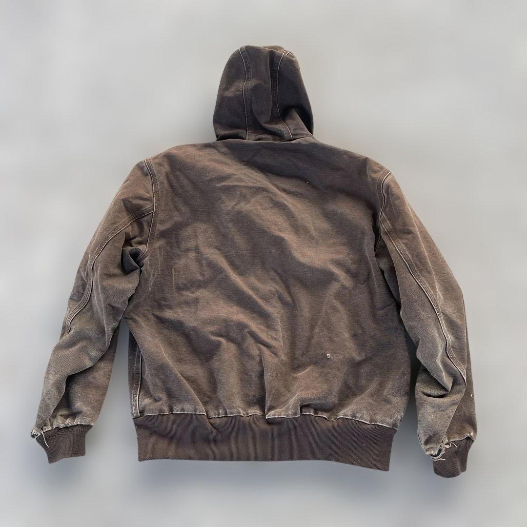 カーハート アクティブジャケット　ボロ　ブラウン