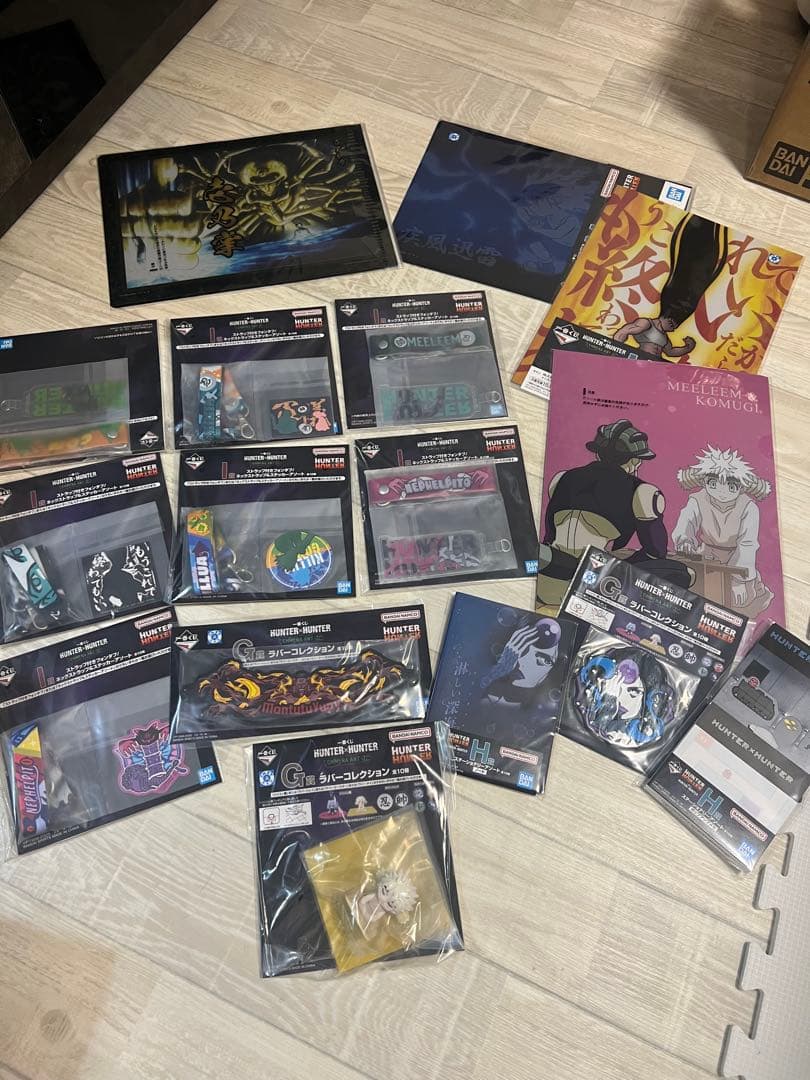 関西得！HUNTER×HUNTER 一番くじA〜F+ラストワンセット（下位賞付)