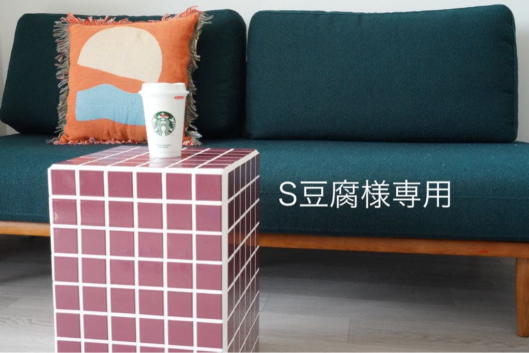 【S豆腐】Tile Stool｜タイルスツール（韓国インテリア）