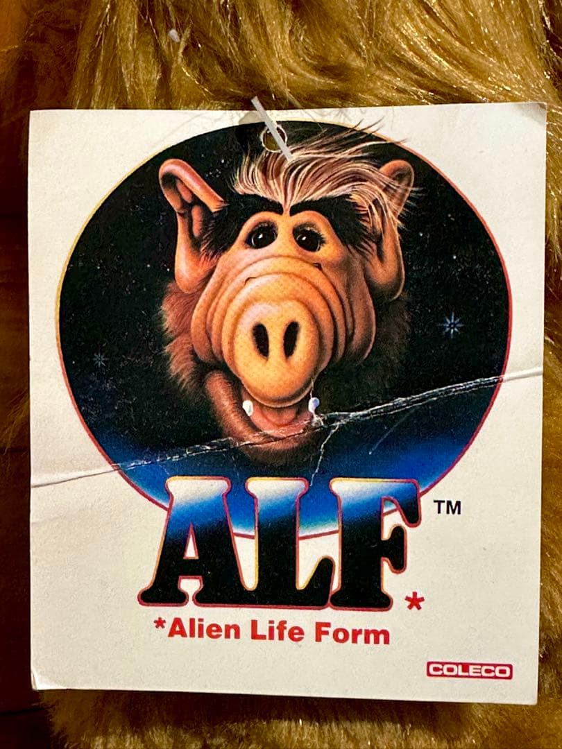 (超希少)タグ付きALF アルフ ぬいぐるみ コレコ社製 40cm ヴィンテージ