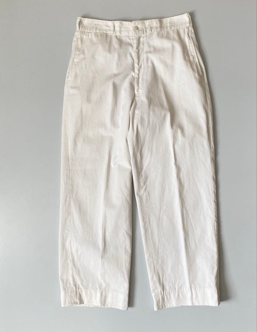 50-60s US NAVY コットンワークパンツ