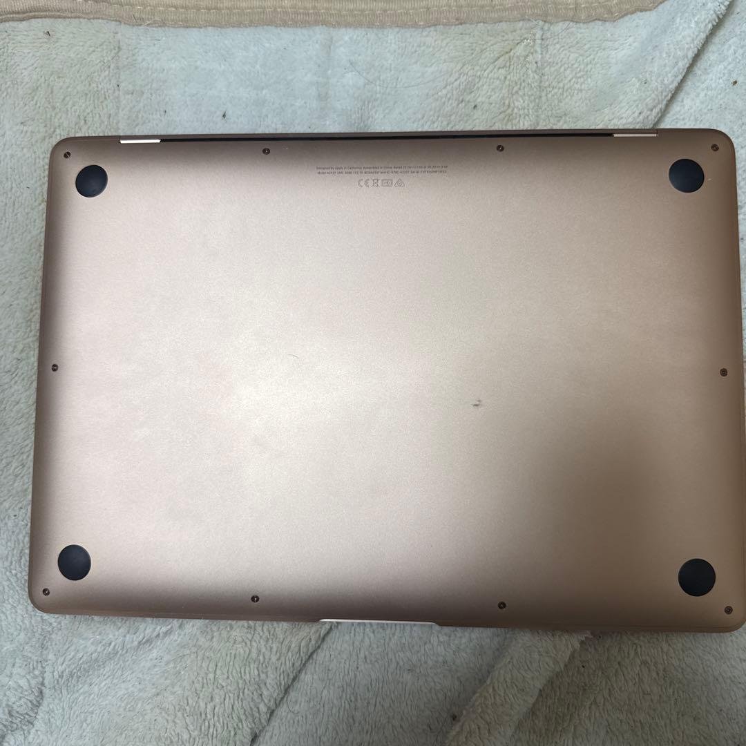 N*N様 MacBook Air M1ゴールド 充電器付きメモリ8GB SSD2