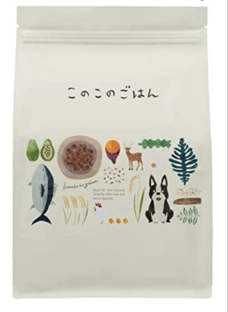 このこのごはん 4袋入り　新品　未開封
