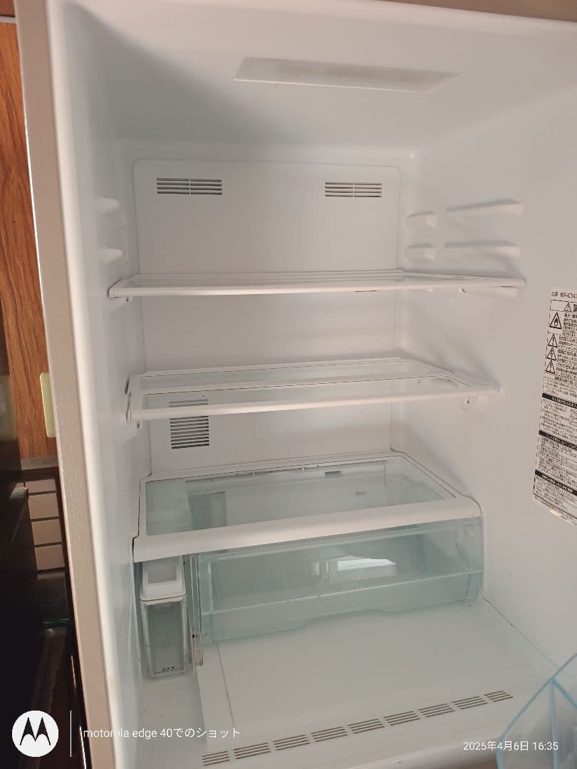 2020年Panasonic　冷蔵庫NR-C341C-N　ゴールド335L　右開