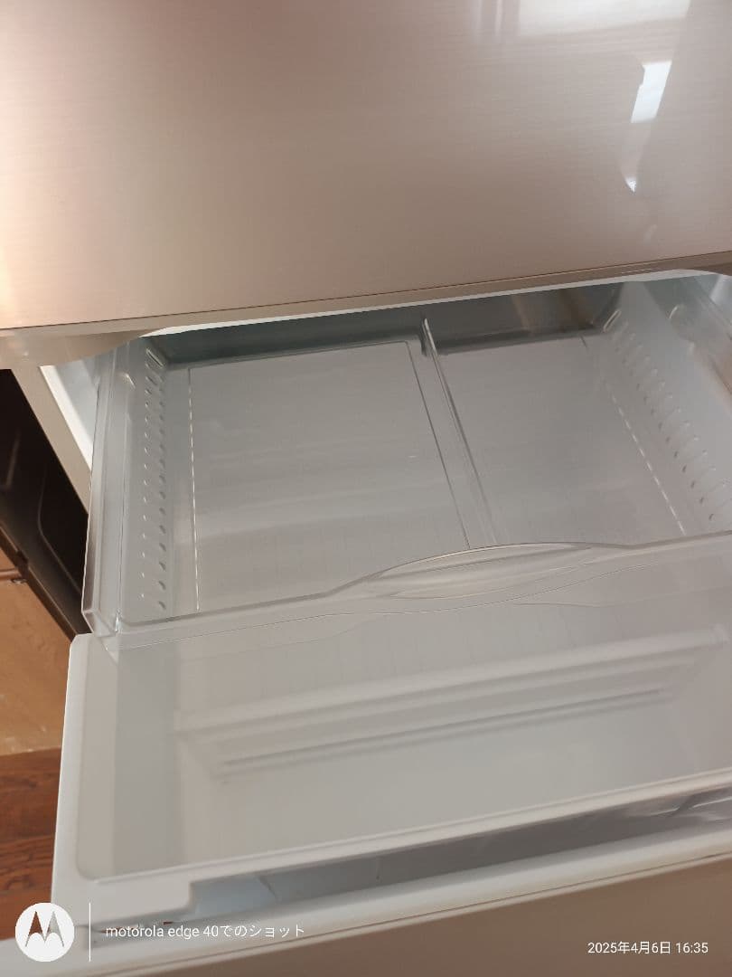 2020年Panasonic　冷蔵庫NR-C341C-N　ゴールド335L　右開