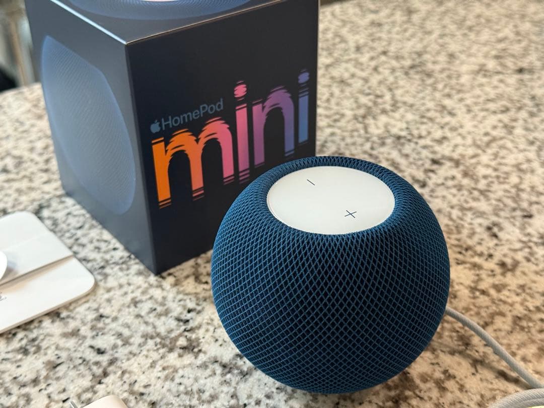 Apple Pod mini Blue ブルー アップルホームポッドミニ
