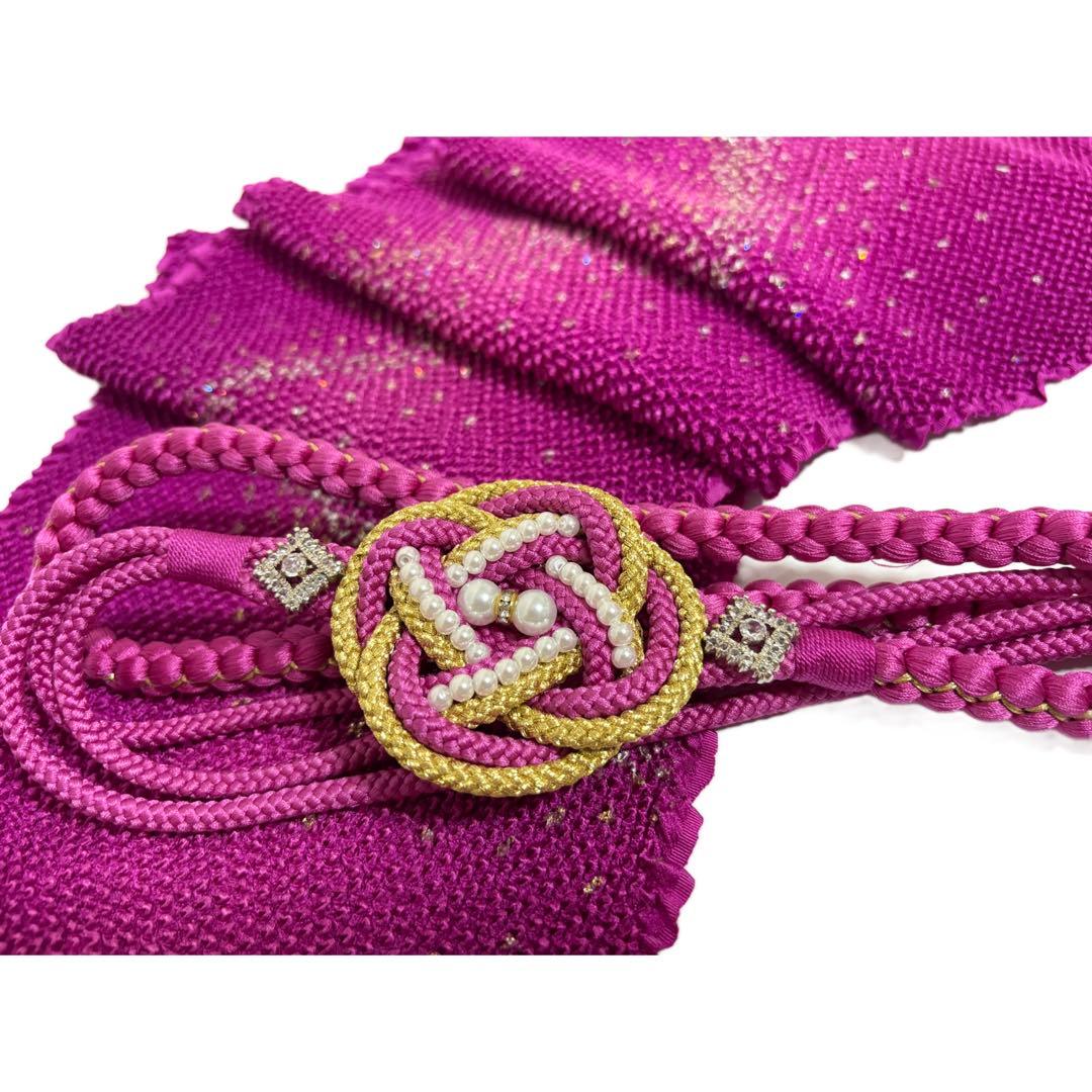 【正絹本振袖 7点セット】人気オトナカラー 身丈163 中古品