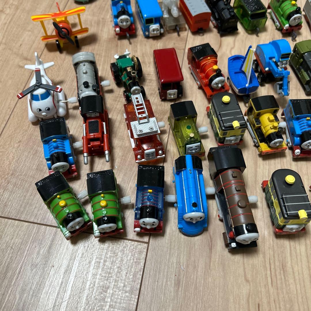 トーマス カプセルプラレール 約80個セット おまけレール付き