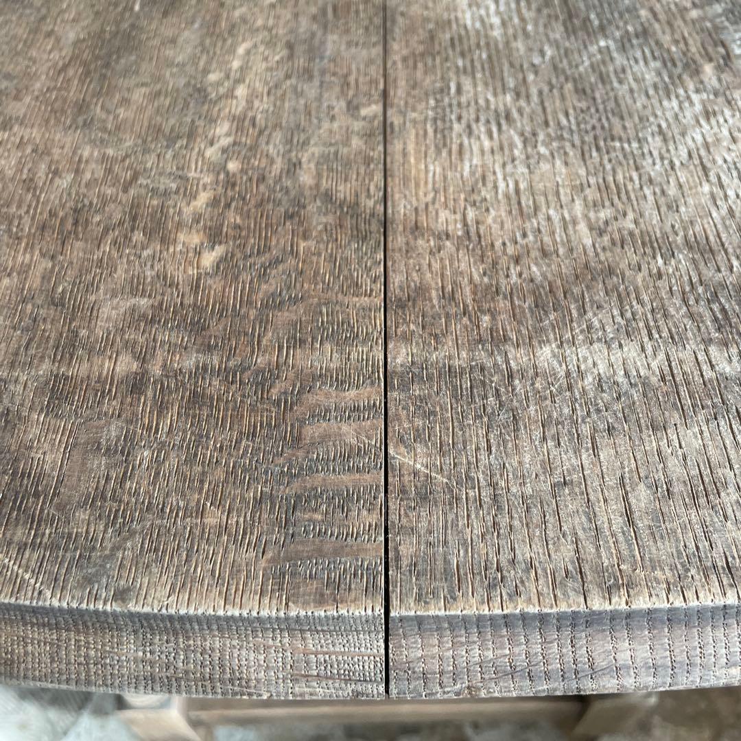 ビンテージ　ゲートレッグテーブル ドロップリーフテーブル 剥離