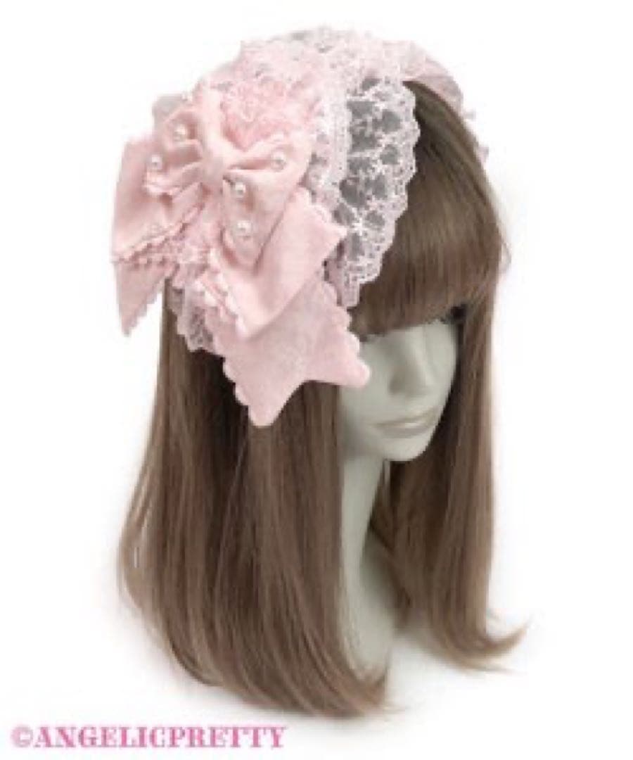 Angelic Pretty Princessリボンデコレーションカチューシャ